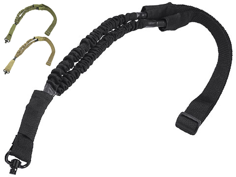 NCStar Single Point Bungee Sling w/ QD Swivel (Color: Black)