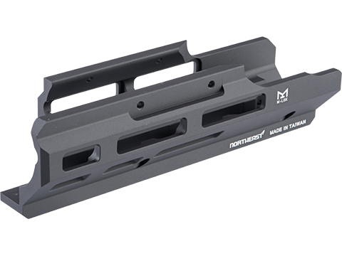 Northeast Airsoft CNC M-LOK Handguard for MP2A1 Gas Blowback Airsoft Submachine Guns