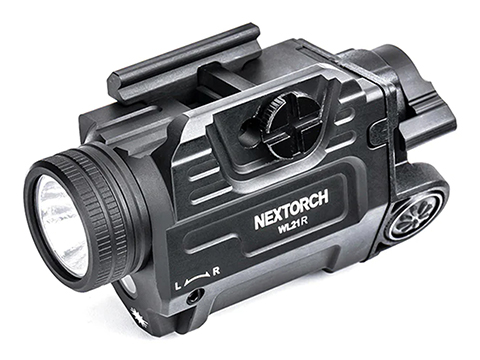 Nextorch 650 Lumen Compact Tactical Weapon Light w/ Visible Laser Aiming Module 
