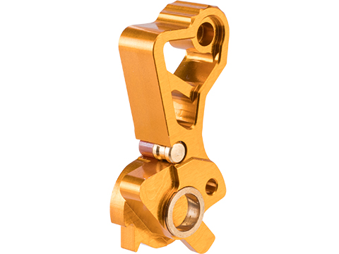 NexxSpeed CNC Aluminum Hammer for Tokyo Marui Hi-CAPA Gas Blowback Airsoft Pistols (Model: Style A / Gold)