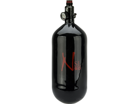 Ninja Paintball NSL2 90/4500 SL2 Superlite Pro HPA Tank (Color: Black)