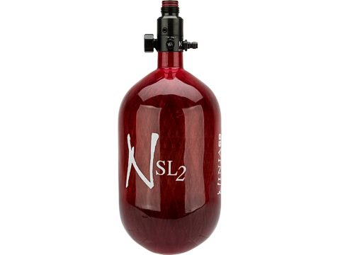 Ninja Paintball NSL2 68/4500 SL2 Superlite Pro HPA Tank (Color: Red)