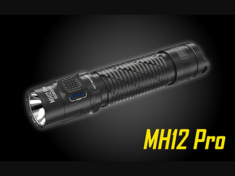 NITECORE MH12 Pro 3300 Lumen USB-C Rechargeable Flashlight