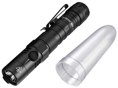 NiteCore MH12 V2 Next Generation Dual Fuel 1200 Lumen Multiuse Handheld Flashlight (Package: Flashlight and Light Wand Pack)