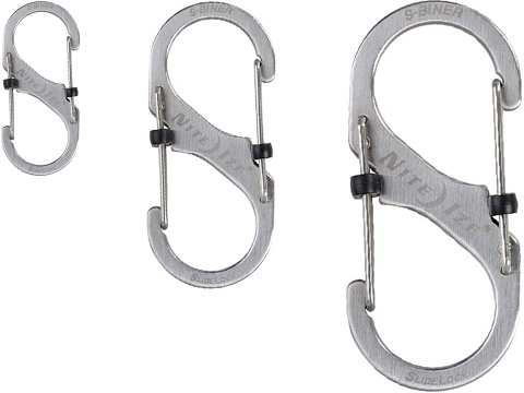 Nite Ize S-Biner� SlideLock� Stainless Steel Carabiner (Size: #2, #3, #4 / Stainless)