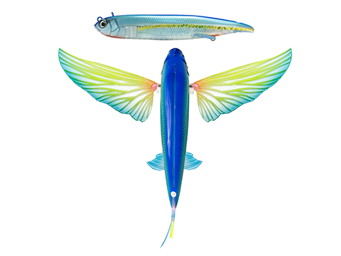 Nomad Design Slipstream Flying Fish Lure (Model: 280 / Ahi Ghost)