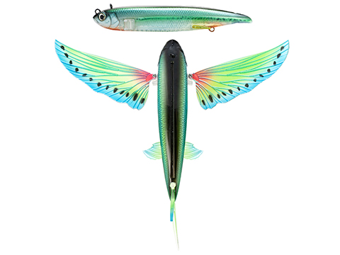 Nomad Design Slipstream Flying Fish Lure (Model: 280 / Lumo Glow)