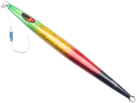 Nomad Design The Streaker High Pitch Fishing Jig (Color: Rasta Glow / 420g)