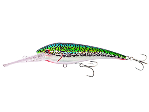 Nomad Design DTX Minnow Floating Fishing Lure (Color: Silver Green Mackerel / 5.5)