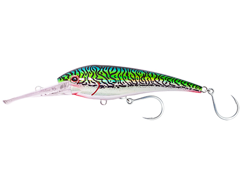 Nomad Design DTX Minnow Sinking Fishing Lure (Color: Silver Green Mackerel / 8)