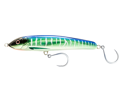 Mustad Ocean Crystal Jigging Assist Rig (Size: 3/0 / Blue w/ Flash