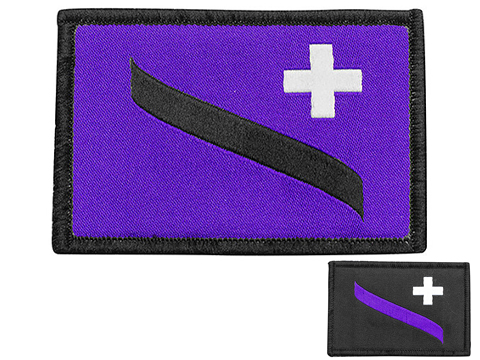Oakley SI Infinite Hero Hook and Loop Patch (Color: Purple)