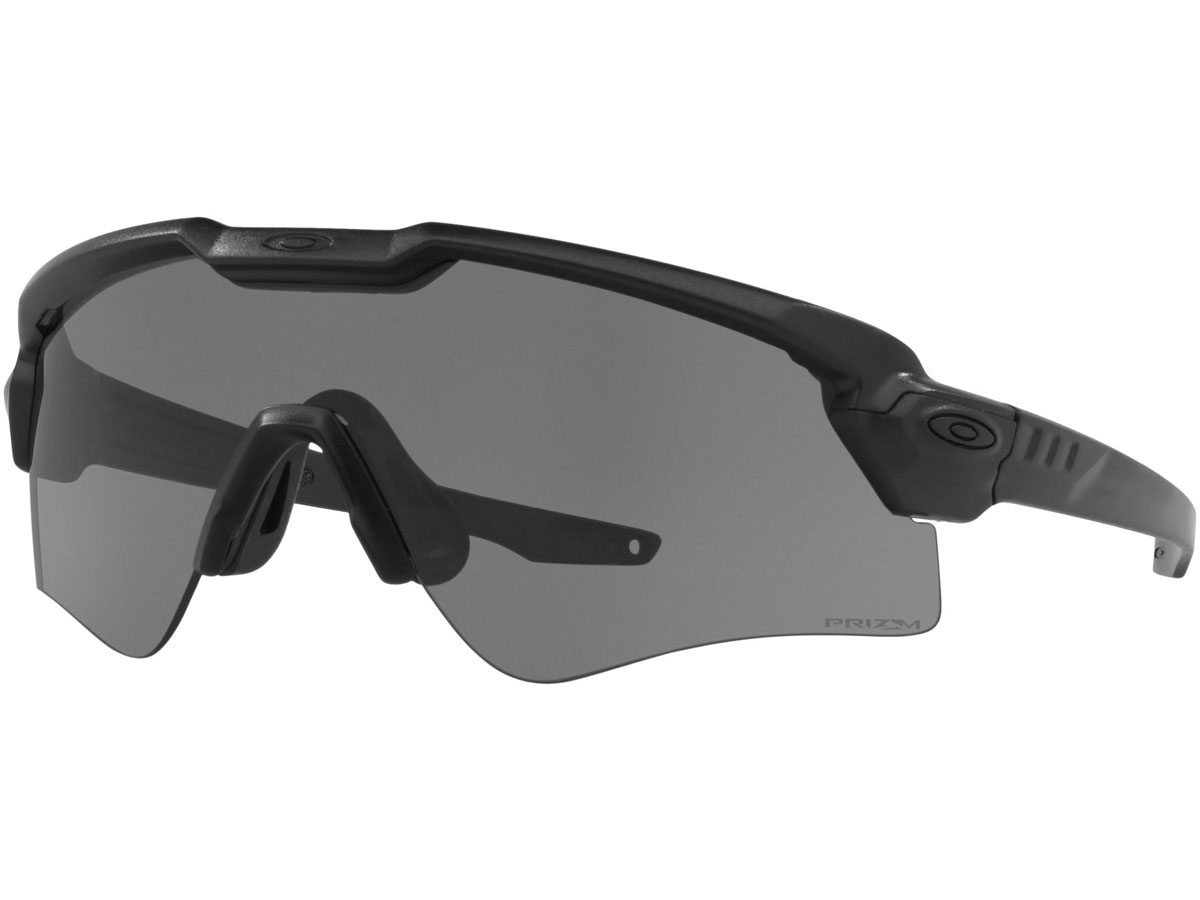 Oakley SI Ballistic M Frame Alpha Shooting Glasses (Color: Matte Black / Prizm Grey)