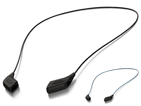 Oakley Accessory Sunglasses Lanyard / Leash Kit (Color: Black / Large)