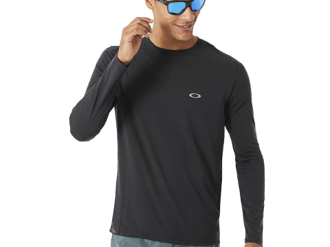 Oakley Link Long Sleeve T-Shirt (Size: Blackout / XX-Large)