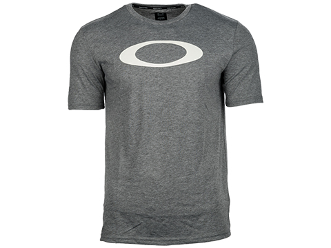 Oakley O-Bolt Ellipse Short Sleeve Logo Tee (Color: Heather Grey / Medium)