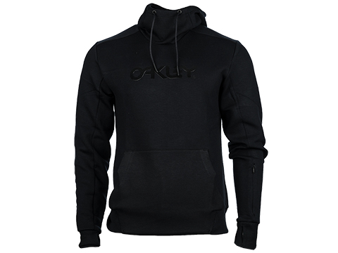 Oakley Hooded Scuba Fleece Pullover (Color: Black / Large)