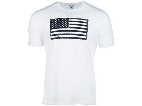 Oakley Distressed Flag Tee (Color: White / Large)