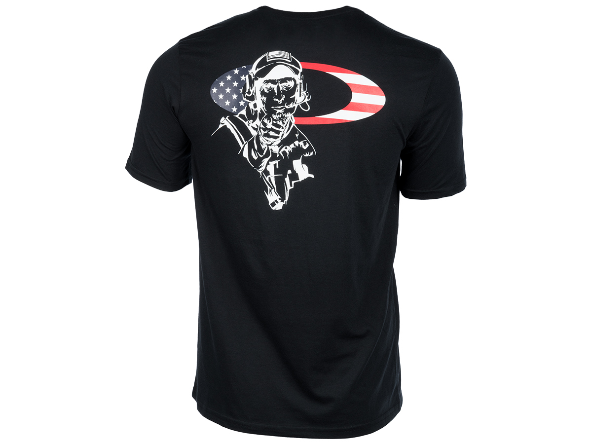 Oakley Uncle Sam 2 Tee (Color: Blackout / Large)