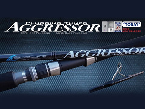 Ocean's Legacy Aggressor Offshore & Long Cast Plugging Fishing Rod 
