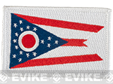 Matrix Tactical Embroidered U.S. State Flag Patch (State: Ohio The Buckeye State)