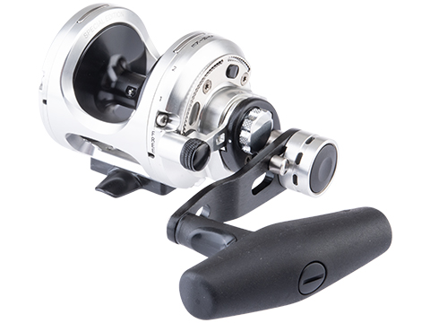 Okuma Fishing Makaira Special Edition SILVER 2-Speed Lever Drag Reel (Model: MK-10IISEa)