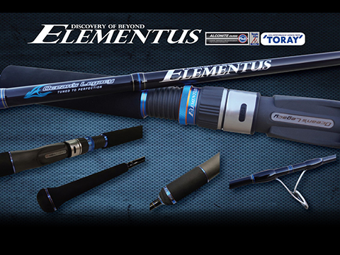 Ocean's Legacy Elementus Deep Jigging Series Fishing Rod 