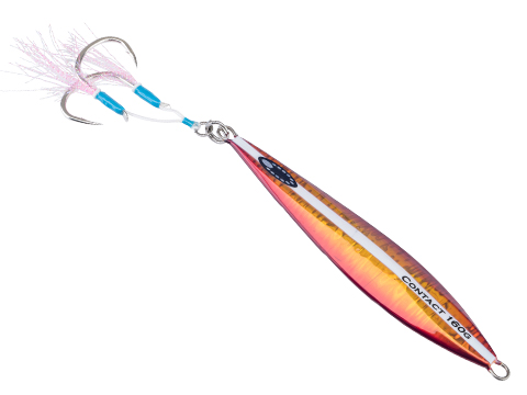 Ocean's Legacy Hybrid Contact Rigged Fishing Jig (Color: Orange / 160g)