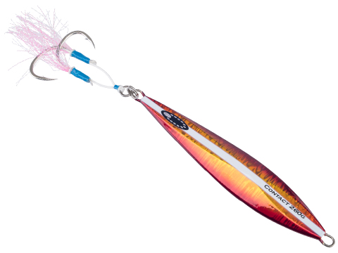 Ocean's Legacy Hybrid Contact Rigged Fishing Jig (Color: Orange / 260g)
