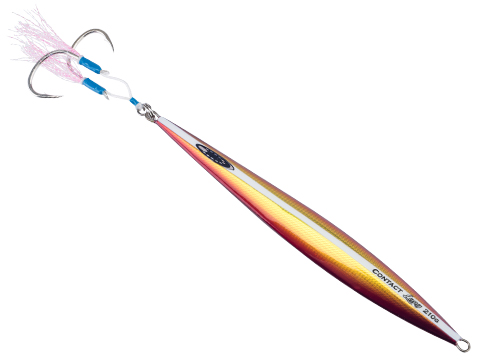 Ocean's Legacy Long Contact Rigged Fishing Jig (Color: Orange / 210g ...