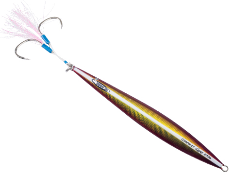 Ocean's Legacy Long Contact Rigged Fishing Jig (Color: Orange / 270g)