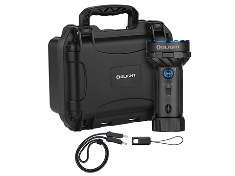 Olight Marauder Mini 2 Compact Powerful 10,000 Lumen Flashlight w/ Carrying Case (Color: Black)