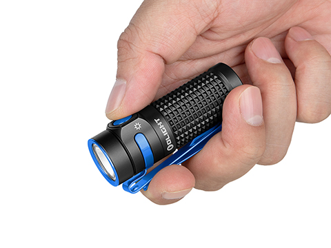 Olight Baton 4 1300 Lumen EDC Rechargeable Flashlight (Color: Black / Premium Edition)