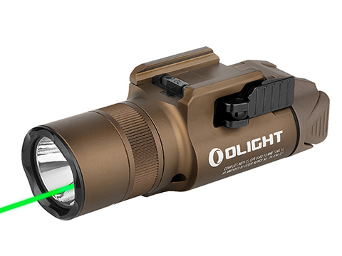 Olight Baldr Pro R Rechargeable Tactical Light with Green Laser 