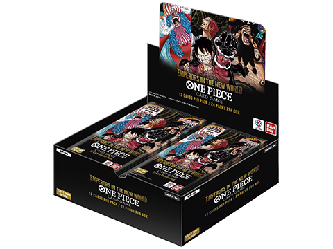 Bandai One Piece Card Game: Emperors in The New World Booster Booster Box