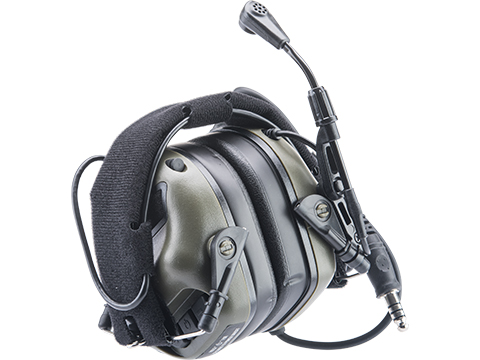 Earmor M32 MOD3 Tactical Communications Headset (Color: Foliage Green)