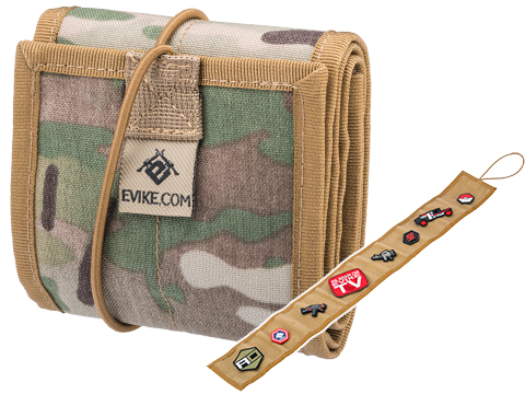 Evike Exclusive Roll-Up Patch Holder by OneTigris (Color: Multicam)