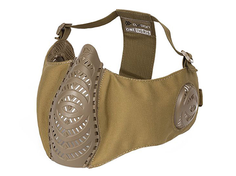 OneTigris T'Farge Foldable Comfort Face Mask (Color: Tan  / With Ear Protection)