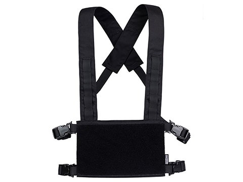 OneTigris Chest Rig Panel Placard Adapter (Color: Black)