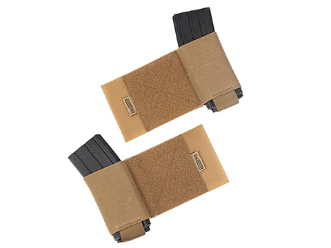 OneTigris Single Magazine Pouch for Chest Rigs Placard Panels (Color: Coyote Brown)