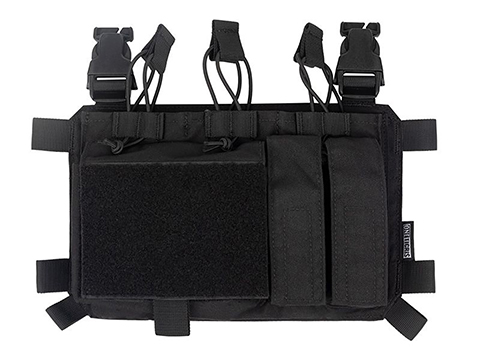 OneTigris Tactical Placard for Chest Rigs and Plate Carriers (Model: Model 01 / Black)