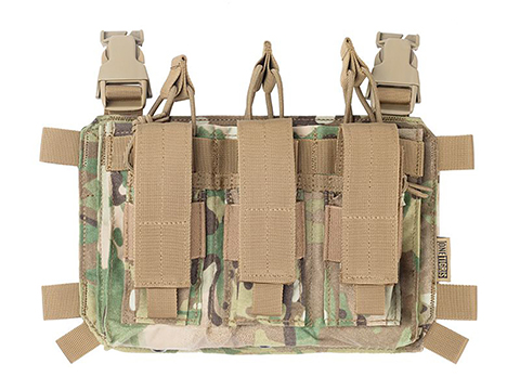 OneTigris Tactical Placard for Chest Rigs and Plate Carriers (Model: Model 02 / Multicam)