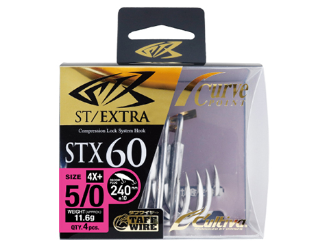 Owner Hooks Stinger STX-60 Treble Fishing Hook 
