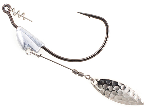 Owner Flashy Swimmer Hook with TwistLOCK Centering-Pin (Color: Silver / 6/0)