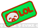 Epik Panda LOL PVC Rubber Hook and Loop Morale Patch