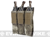 Matrix Airsoft SMG Triple Magazine MOLLE Pouch (Color: Arid Camo)