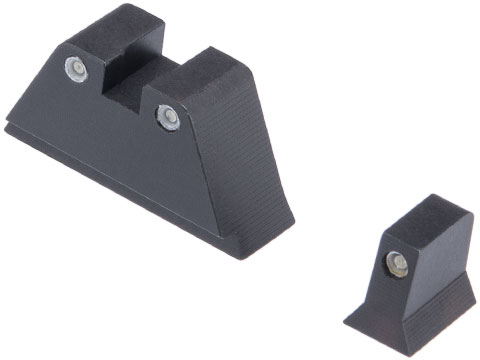 Pro-Arms CNC Steel Sight Set for Elite Force GLOCK Series Gas Blowback Airsoft Pistols