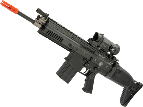 FN Herstal Licensed Full Metal SCAR-H Airsoft AEG Rifle by WE-Tech (Color: Black / Carbine)