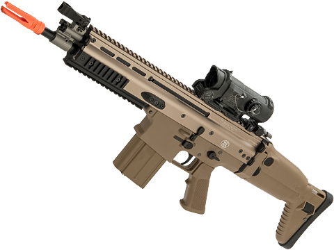 FN Herstal Licensed Full Metal SCAR-H Airsoft AEG Rifle by WE-Tech (Color: Tan / CQB)