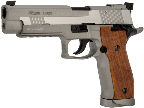 SIG Sauer X-Five CO2 Powered Blowback 4.5mm Airgun Pistol (Color: Silver)